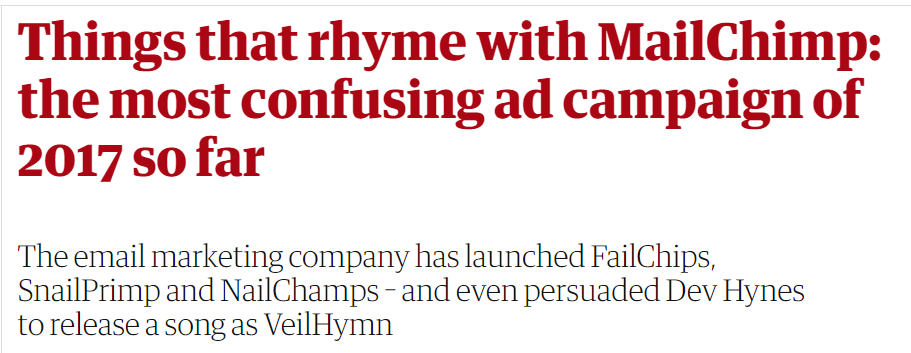 MailChimp Ad Campaign