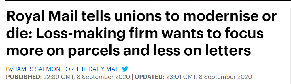 Royal Mail News Title