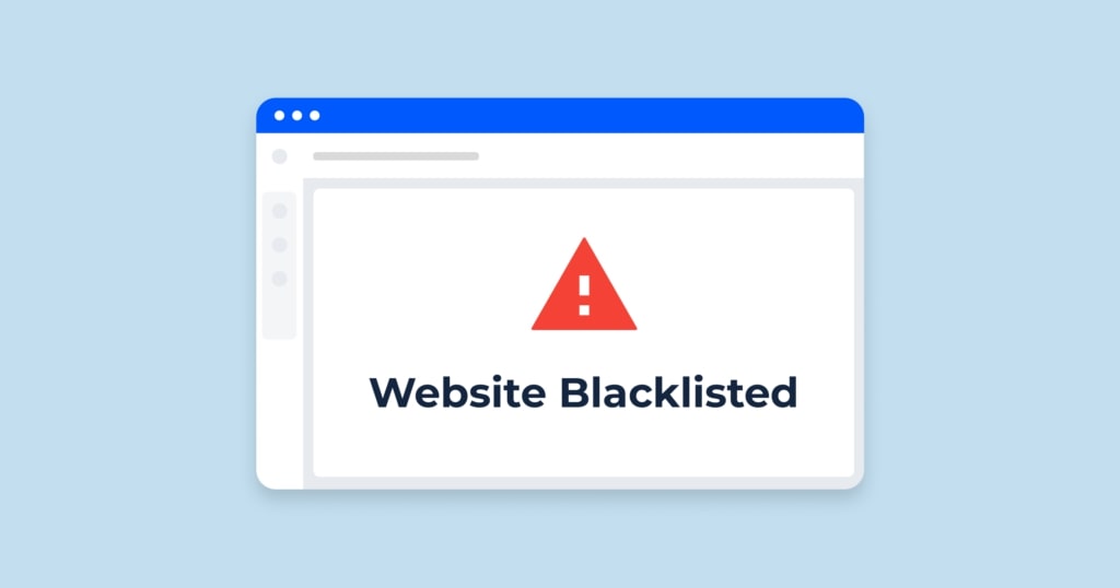 Blacklisted website Blacklisted website